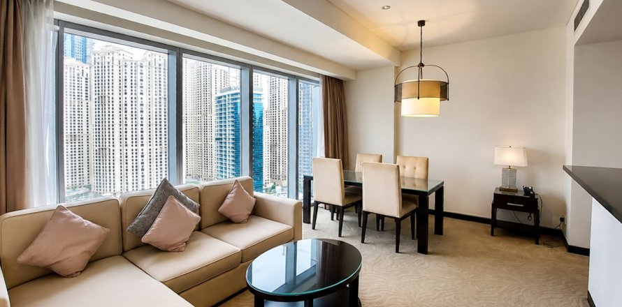 Apartament në Dubai Marina, Emiratet e Bashkuara Arabe 2 dhoma gjumi, 123.84 m2. № 757526