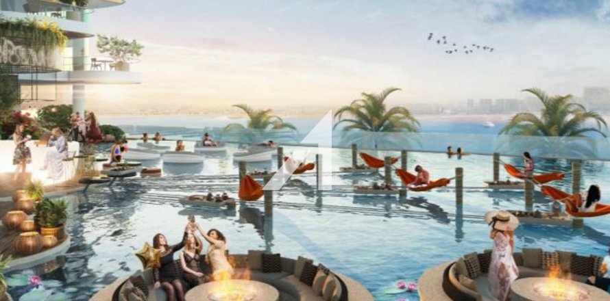 Квартира в Dubai Harbour, Дубай, ОАЭ 1 спальня, 77.3м2 № 634950