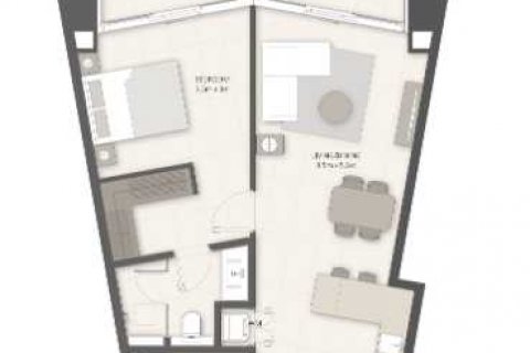 Byt v LIV LUX v Dubai Marina, SAE 1 ložnice, 83 m² Č.: 637305 - fotografie 4