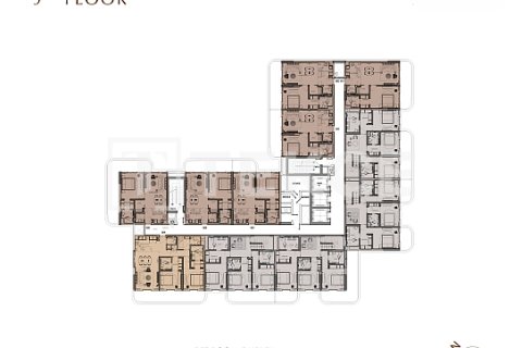 Apartemen di Dubai, UEA 1 kamar tidur, 84 m2 nomor 659942 - foto 27