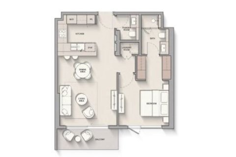 Apartment in The Hillgate in Dubai Silicon Oasis, UAE 1 room, 45 sq.m. № 704853 - photo 11
