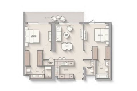 Apartment in The Hillgate in Dubai Silicon Oasis, UAE 1 room, 45 sq.m. № 704853 - photo 12