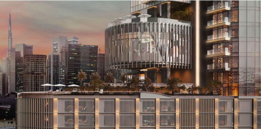 阿联酋 Dubai Business Bay 公寓 45 平方米 , 编号 639412