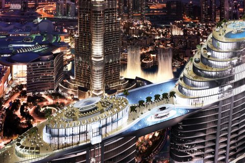 Apartament de vânzare în Downtown Dubai (Downtown Burj Dubai), Dubai, EAU 1 dormitor, 97 mp.  №639407 - poză 2