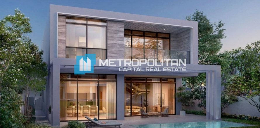 ویلا در Al Hudayriat Island، Abu Dhabi ، امارات متحده عربی 4 خوابه ، 365.9 متر مربع.  شماره 697535