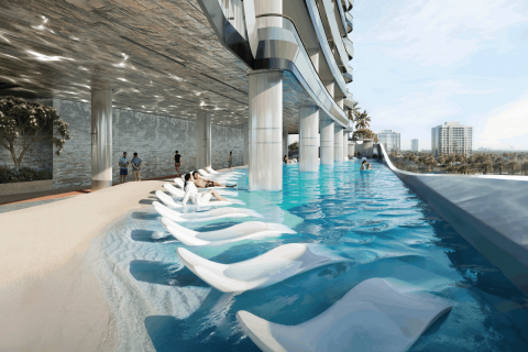 Apartment in Dubai Sports City, UAE 1 room, 42 sq.m. № 612882 - photo 4