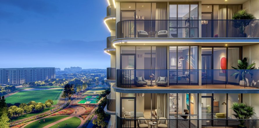 Apartemen di Wadi Al Safa 2, Dubai, UEA 1 kamar tidur, 65.1 m2 nomor 727355