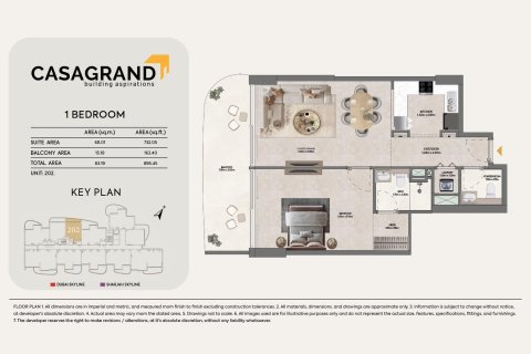 Penthouse lakás itt: Dubai, EAE, 4 hálószoba, 219 m², azonosító: 704336 - fénykép 16