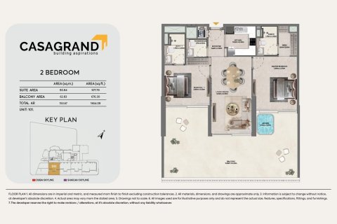 Penthouse lakás itt: Dubai, EAE, 4 hálószoba, 219 m², azonosító: 704336 - fénykép 17