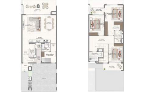 Купить таунхаус в The Valley, Дубай, ОАЭ 3 спальни, 217м2, № 689864 - фото 4