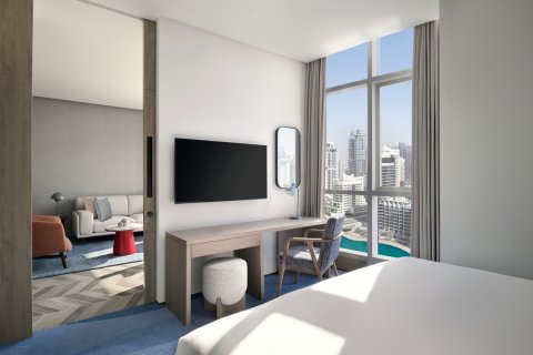 Apartmánový hotel v Dubai Marina, SAE 1 ložnice, 63.92 m² Č.: 750690 - fotografie 4