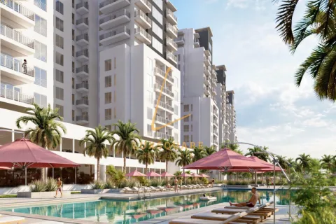 Lägenhet till försäljning i wasl gate, Dubai, UAE 2 sovrum, 109 kvm Nr. 658747 - fotografi 12