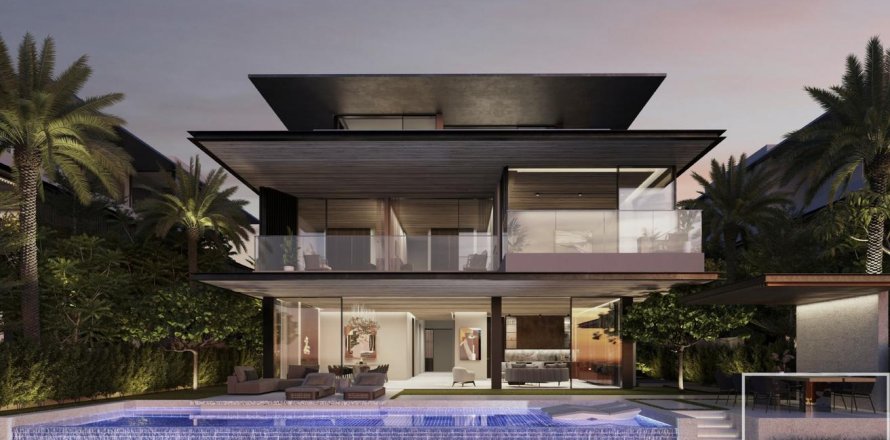 阿联酋 Dubai Palm Jumeirah 别墅  6 卧, 687.02 平方米 , 编号 747116