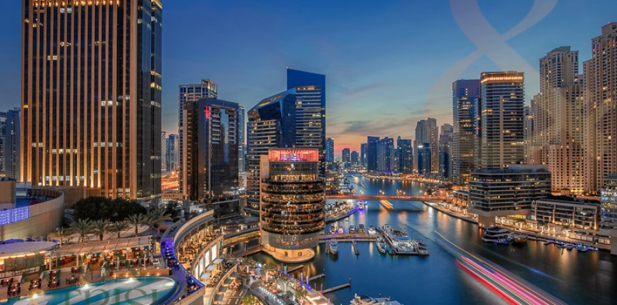 آپارتمان در Dubai Marina، Dubai ، امارات متحده عربی 1 خوابه ، 73 متر مربع.  شماره 648312