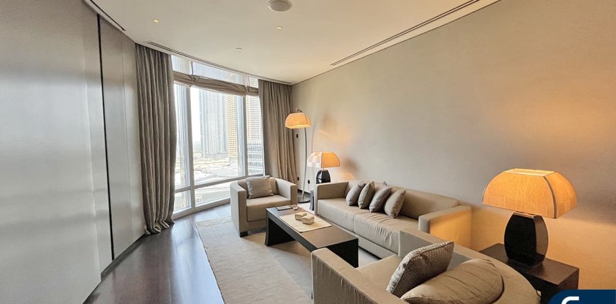 آپارتمان در Downtown Dubai (Downtown Burj Dubai)، Dubai ، امارات متحده عربی 1 خوابه ، 92 متر مربع.  شماره 666367