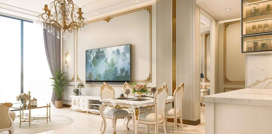 Apartment sa Crown Palace sa Dubai South (Dubai World Central), UAE 2 silid-tulugan, 123.19 sq.m. № 707503