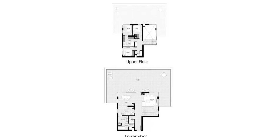 Penthouse në The Strand Lunara në Ras Al Khaimah, Emiratet e Bashkuara Arabe 3 dhoma gjumi, 264.96 m2. № 710588