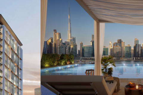 דירה למכירה ב Business Bay, Dubai, איחוד האמירויות  1 חדר שינה, 43 מ"ר, מספר 639933 - תמונה 1