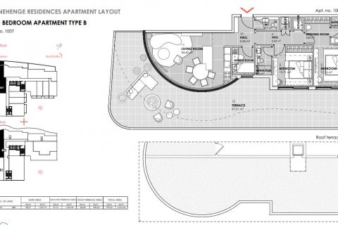 Apartment in STONEHENGE RESIDENCE in Jumeirah Village Circle, Dubai, UAE 2 bedrooms, 280 sq.m. № 637060 - photo 5
