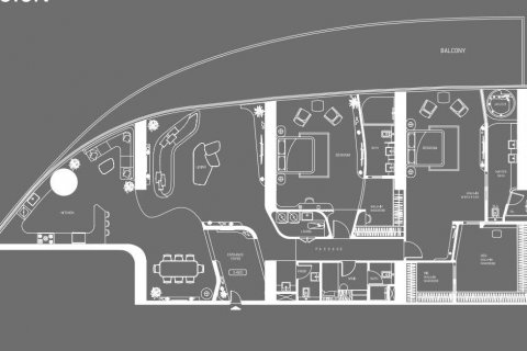 Apartment in BUGATTI RESIDENCES BY BINGHATTI in Business Bay, Dubai, UAE 2 bedrooms, 189 sq.m. № 637058 - photo 4