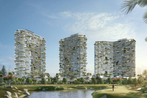 Apartment til salg i DAMAC Hills (Akoya by DAMAC), Dubai, UAE 1 soveværelse № 690179 - foto 1