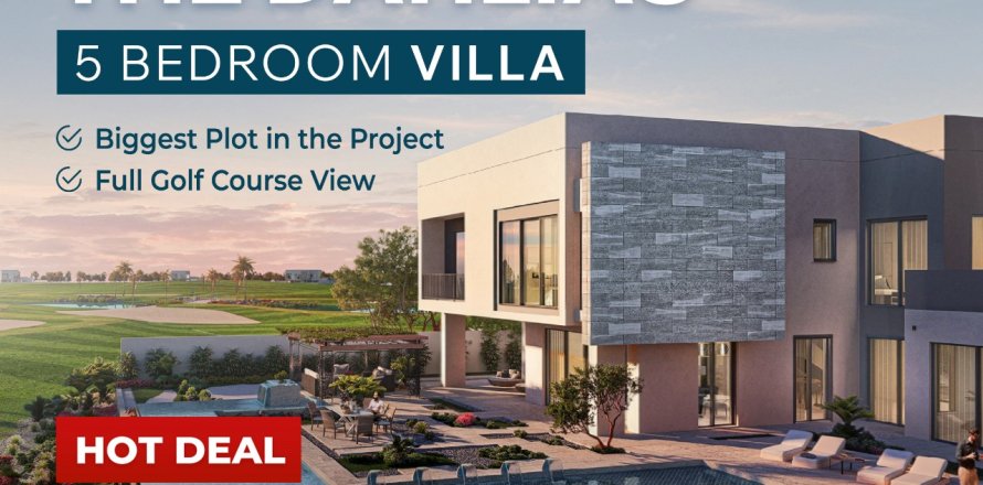 Yas Island, Abu Dhabi, BAE’de вилла 5 yatak odası, 1274 m&sup2; No 662817