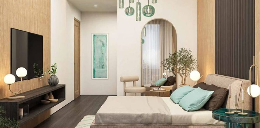 Apartmen di Damac Lagoons, Dubai, UAE 1 bilik tidur, 64.27 meter persegi № 749093