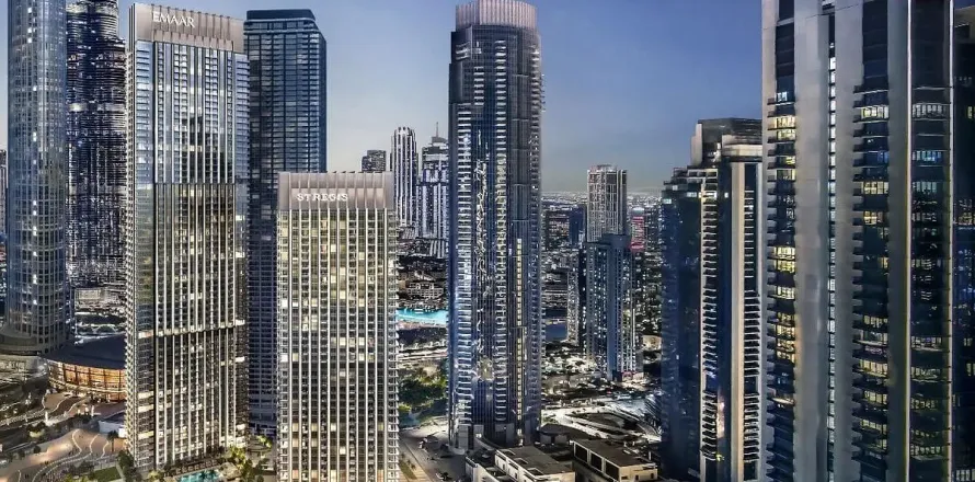 Huoneisto Downtown Dubai (Downtown Burj Dubai), Arabiemiraatit 1 makuuhuone, 76.9 m2 № 689265