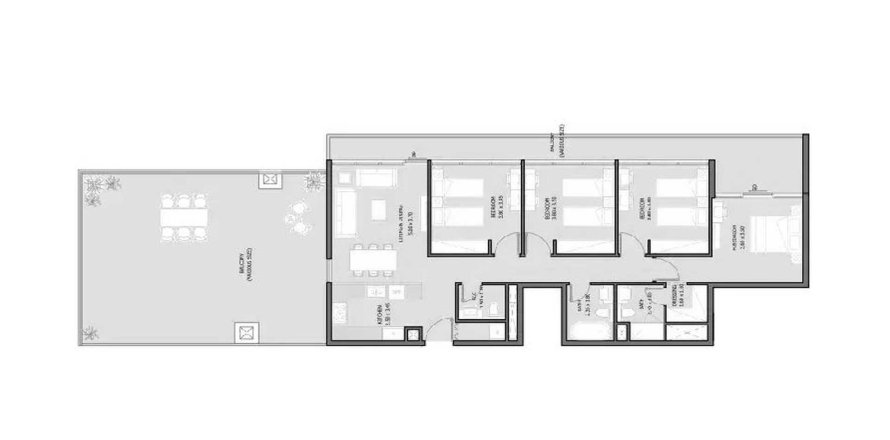 Korter asukohaga Sila asukohaga Masdar City, Abu Dhabi, AÜE: 4 magamistoaga, 240.81 m² Nr 695895