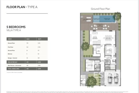 Вилла Jumeirah Park, Дубай, БАӘ-да 5 жатын бөлмелер, 555 м² № 661100 - фото 10