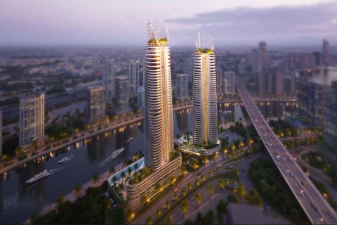 Lägenhet till försäljning i Business Bay, Dubai, UAE 1 sovrum, 75.4 kvm Nr. 662402 - fotografi 1