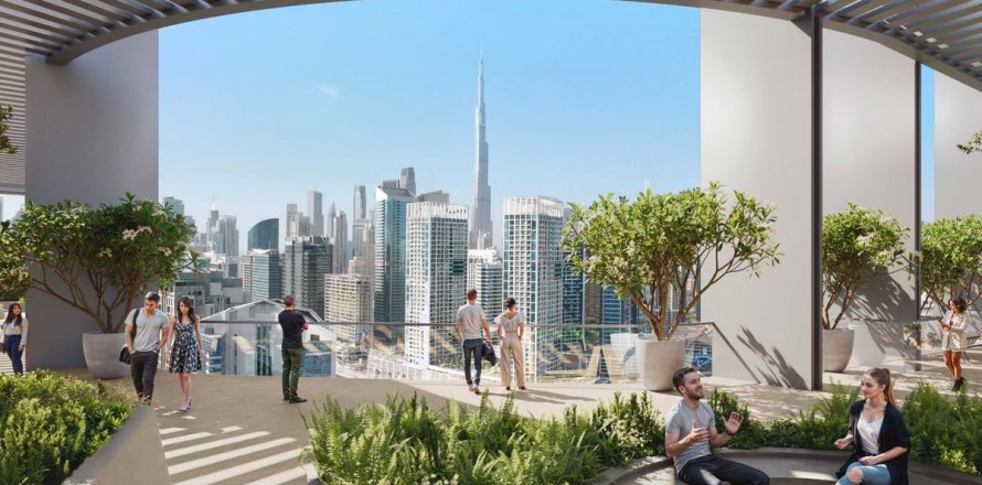 Byt v Business Bay, Dubai, SAE 1 ložnice, 56.6 m² Č.: 633606
