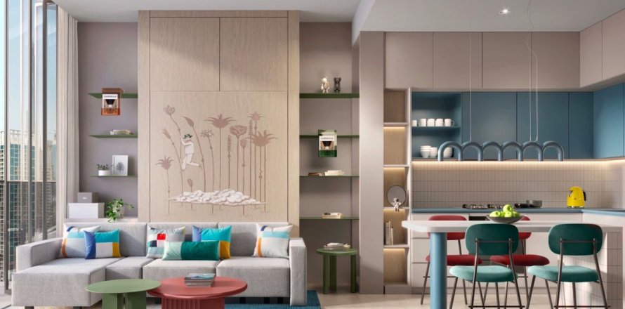 Apartment in Business Bay, Dubai, UAE 1 bedroom, 56.6 sq.m. № 633606