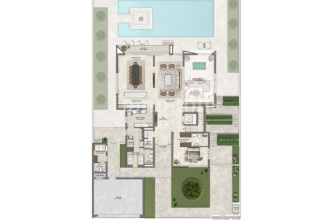 Dubai, UAE의 임대용 빌라 침실 5개, 1037.07618900제곱미터 번호 651173 - 사진 16