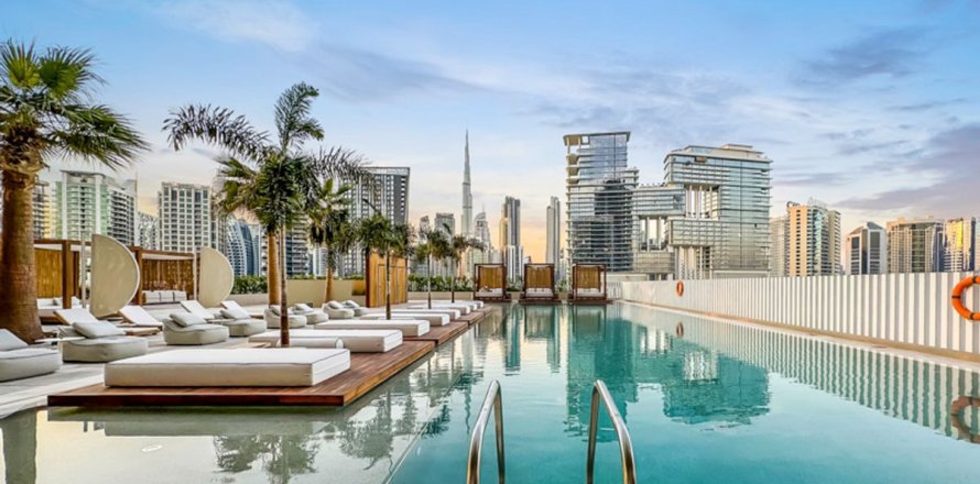 Квартира в Бизнес-Бэй, Дубай, ОАЕ 34.8м2 № 678220