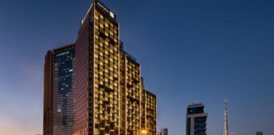 Byt v Business Bay, Dubai, SAE 1 ložnice, 74 m² Č.: 631221