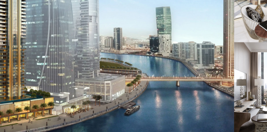 Apartemen di Business Bay, Dubai, UEA 1 kamar tidur, 70 m2 nomor 640040