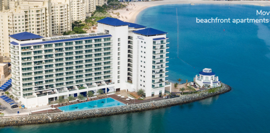 Byt v Palm Jumeirah, Dubai, SAE 1 ložnice, 106 m² Č.: 640038