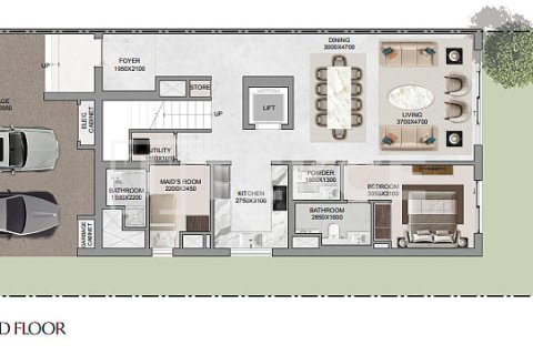 Villa till försäljning i Dubai Land, Dubai, UAE 5 sovrum, 410 kvm Nr. 688450 - fotografi 13