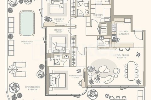 Apartment in Dubai, UAE 2 bedrooms, 114 sq.m. № 700495 - photo 18