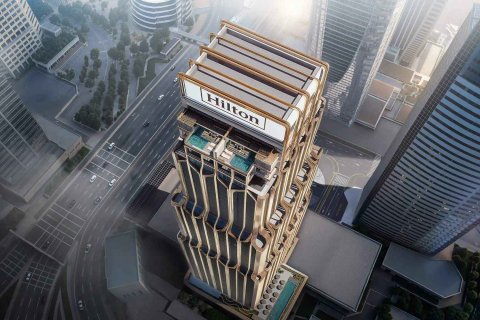 Hilton Residences Dubai JLT में Jumeirah Lake Towers, Dubai,संयुक्त अरब अमीरात में डेवलपमेंट प्रॉजेक्ट, संख्या 713912