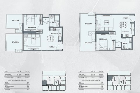 Apartament de vânzare în Jumeirah Village Circle, Dubai, EAU 1 cameră, 40 mp. №730848 - poză 19