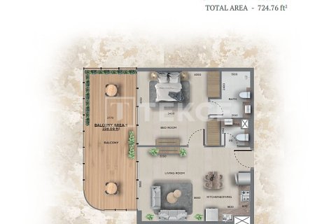 Apartament de vânzare în Jumeirah Village Circle, Dubai, EAU 1 dormitor, 83 mp. №730847 - poză 21
