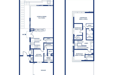 Купить таунхаус в City of Arabia, Дубай, ОАЭ 3 спальни, 286м2, № 689905 - фото 10