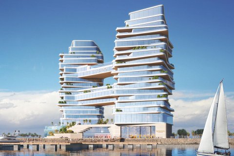 Leilighet til salgs i Al Marjan Island, Ras Al Khaimah, Emiratene 1 soverom, 67 kvm Nr. 689876 - Foto 2