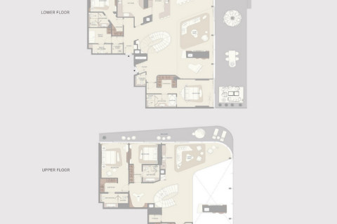 Leilighet til salgs i Al Marjan Island, Ras Al Khaimah, Emiratene 1 soverom, 67 kvm Nr. 689876 - Foto 15