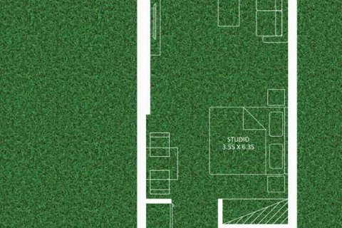 Apartment in SPORTZ BY DANUBE in Dubai Sports City, UAE 1 room, 37 sq.m. № 637046 - photo 3