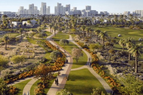 Vila di Dubai South (Dubai World Central), Dubai, UEA 3 kamar tidur, 426 m2 nomor 680374