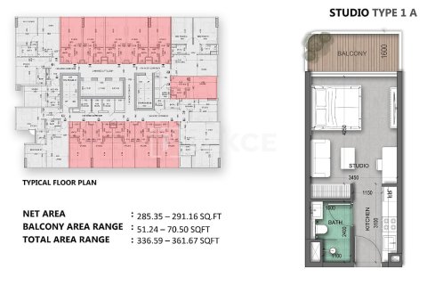 آپارتمان برای فروش در  Dubai Land، Dubai، امارات متحده عربی  29 متر مربع ، شماره 766226 - تصویر 17