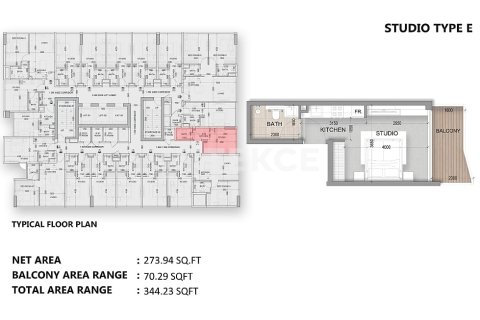 Müüa korter asukohaga Dubai Land, AÜE: 1 magamistoaga, 49 m² Nr 766227 - pilt 21